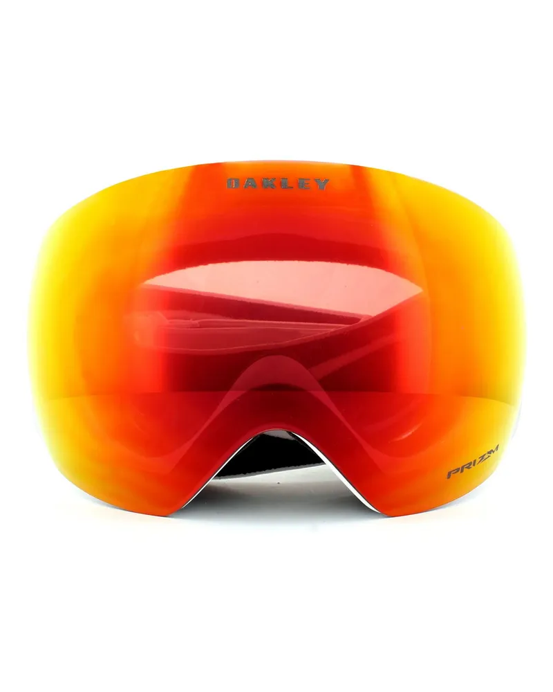 Oakley Ski-Goggles Flight Deck OO7050-35 Matt Weiß Prizm Torch Iridium Weiß