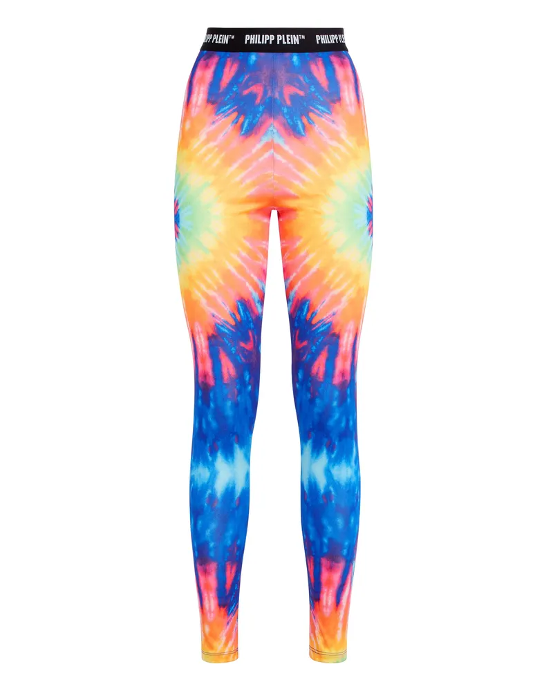 Philipp Plein Leggings Tie Dye Mehrfarbig