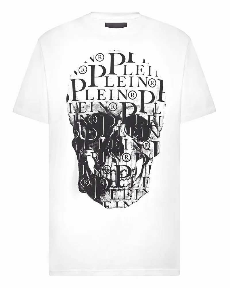 Philipp Plein T-Shirt Skull Weiß