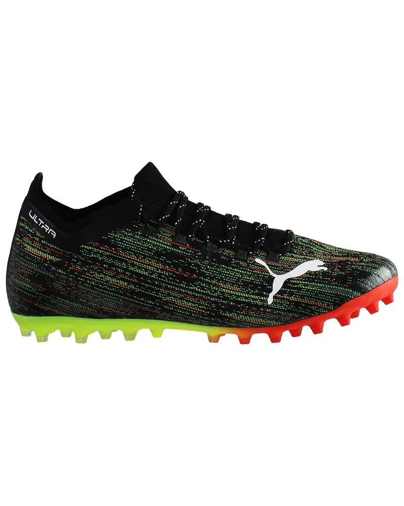 Puma Ultra 1,2 mg schwarze Herren -Fußballstiefel Schwarz