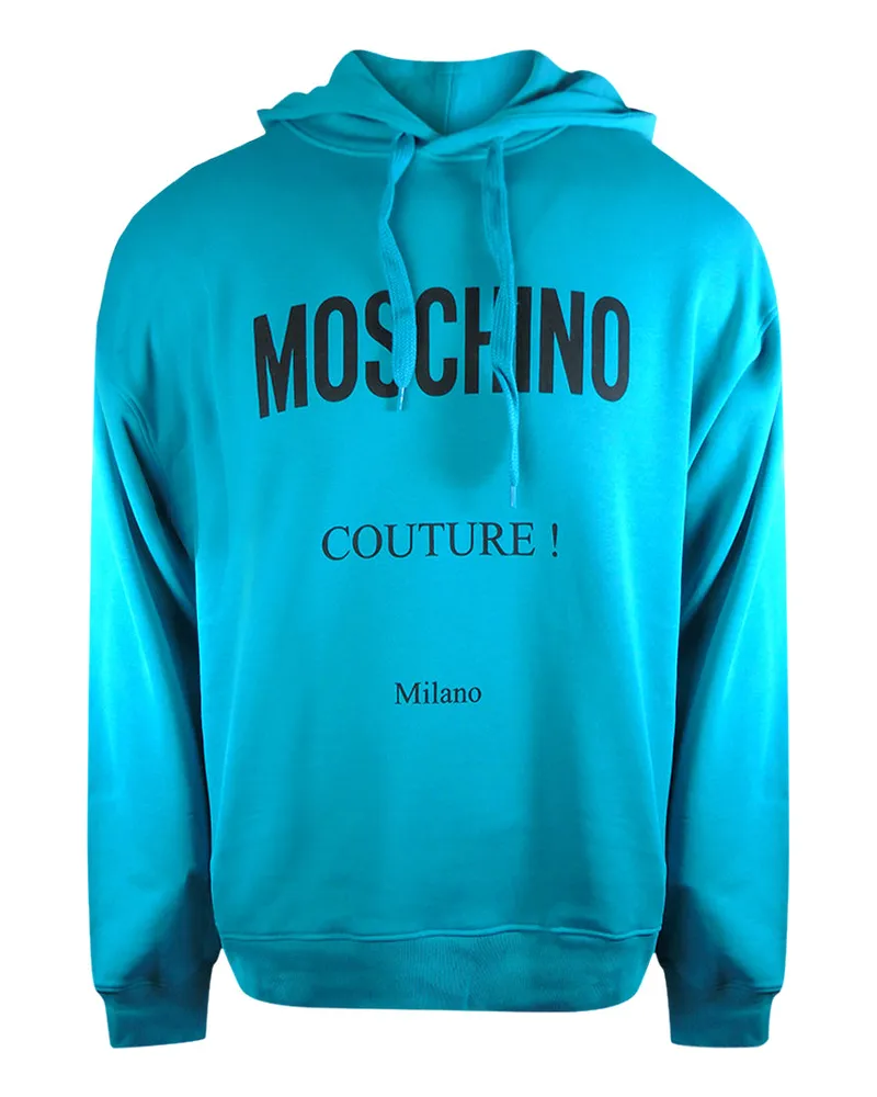 Moschino Hoodie mit Moschino Couture-Logo - Blau Blau