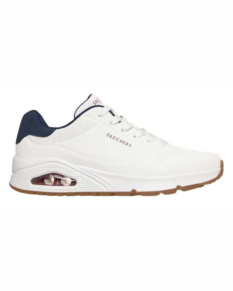 Skechers Uno Stand On Air" Sneaker für Herren, Skech-Air (Weiß Weiß