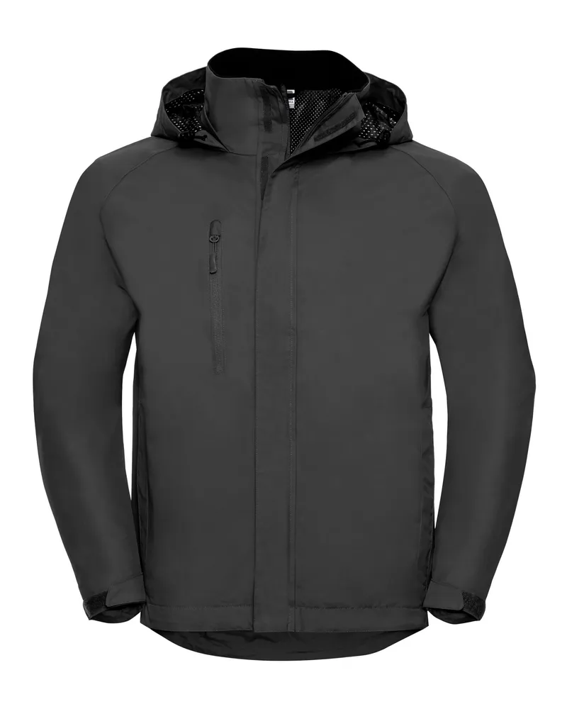 Russell Athletic Russell - "Hydraplus 2000" Jacke, wasserfest für Herren (Titanium-Grau Silber