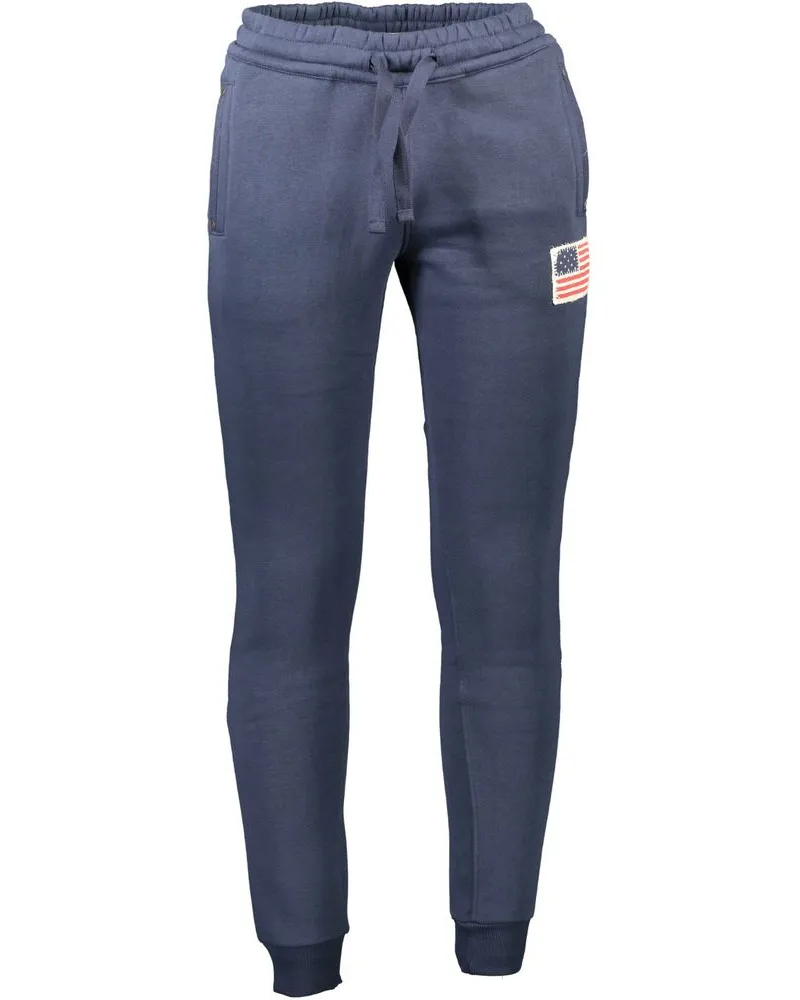 U.S. Polo Assn.  Herren Sweatpants aus blauer Baumwolle Blau