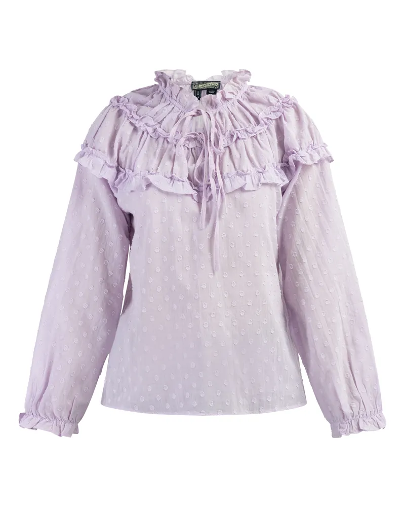 DreiMaster Bluse Damen Helllila Lila