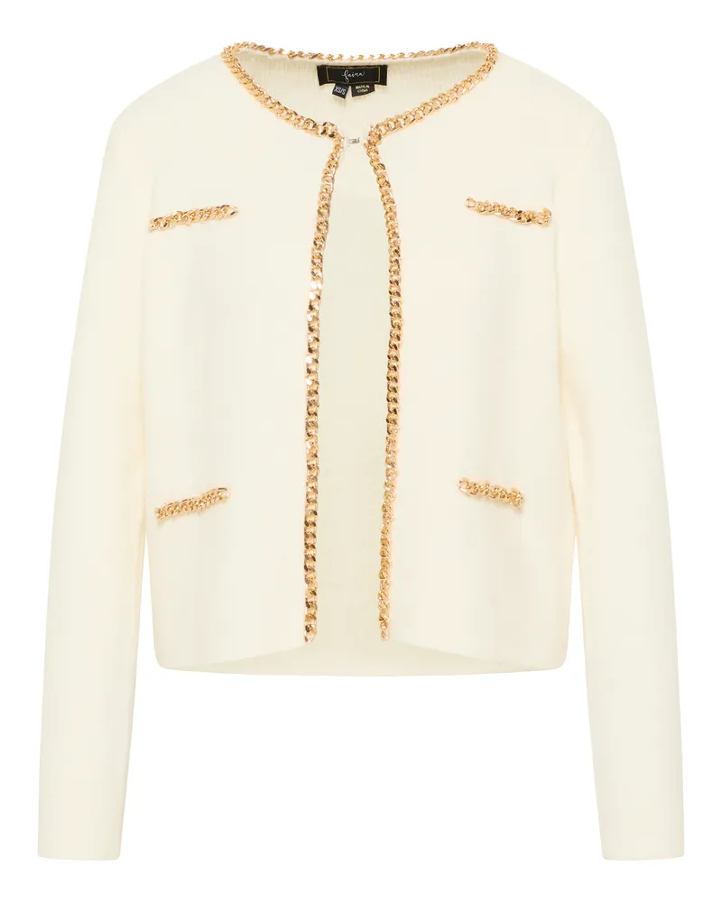FAINA Cardigan tuxe Weiß