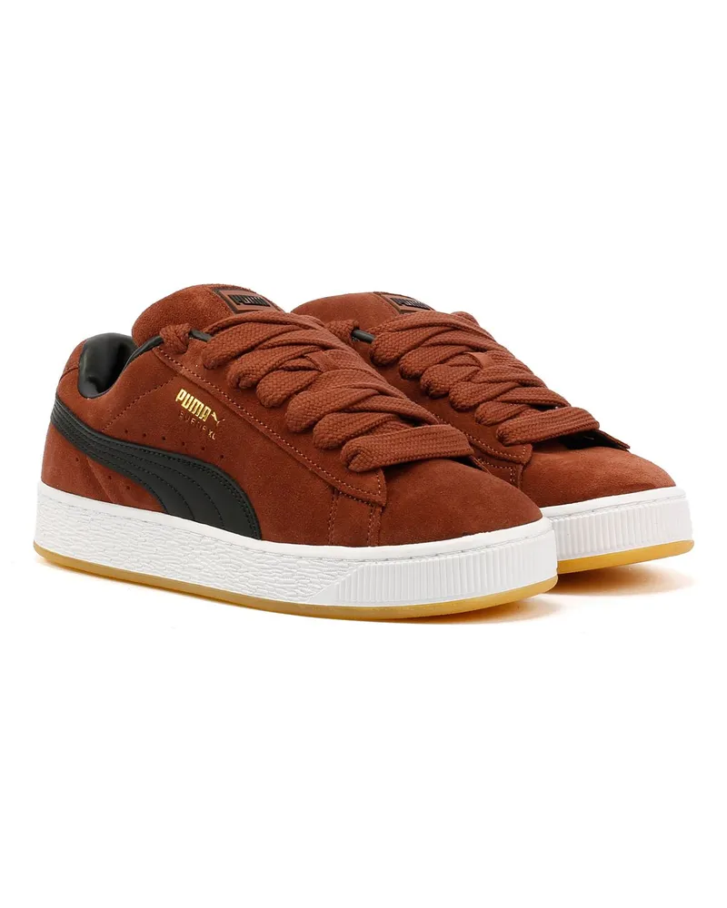 Puma Suede XL Wildleder Braune Turnschuhe Braun