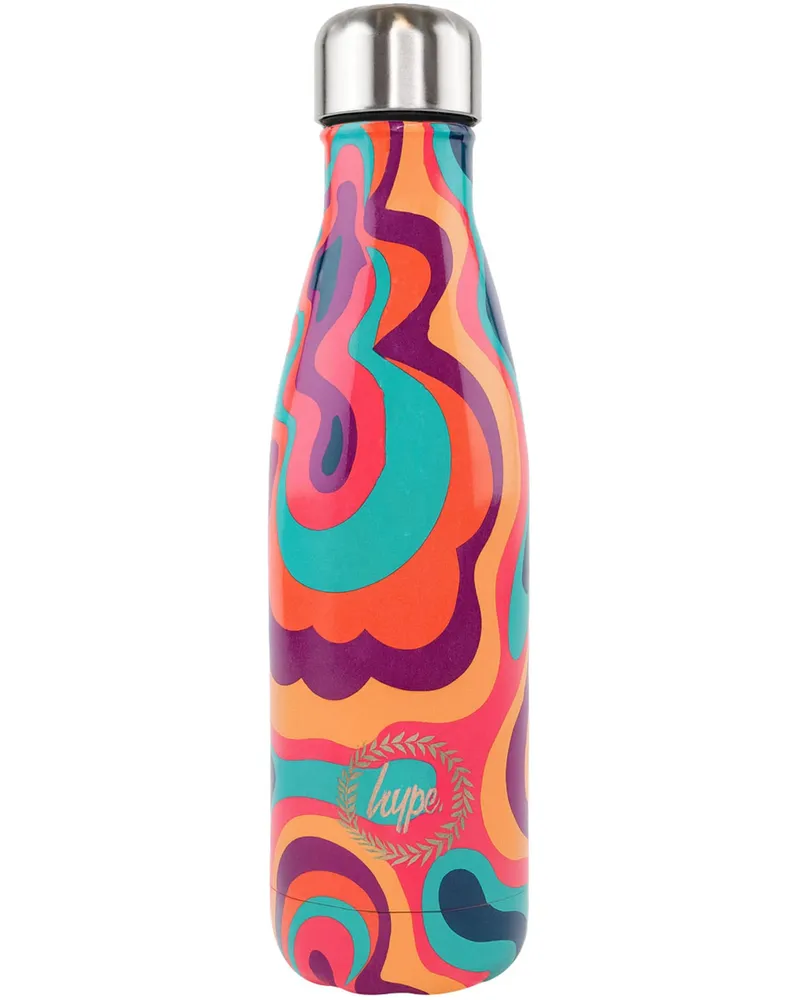 HYPE 500ml Peace And Love Kinder Mehrfarbige Wasserflasche Mehrfarbig