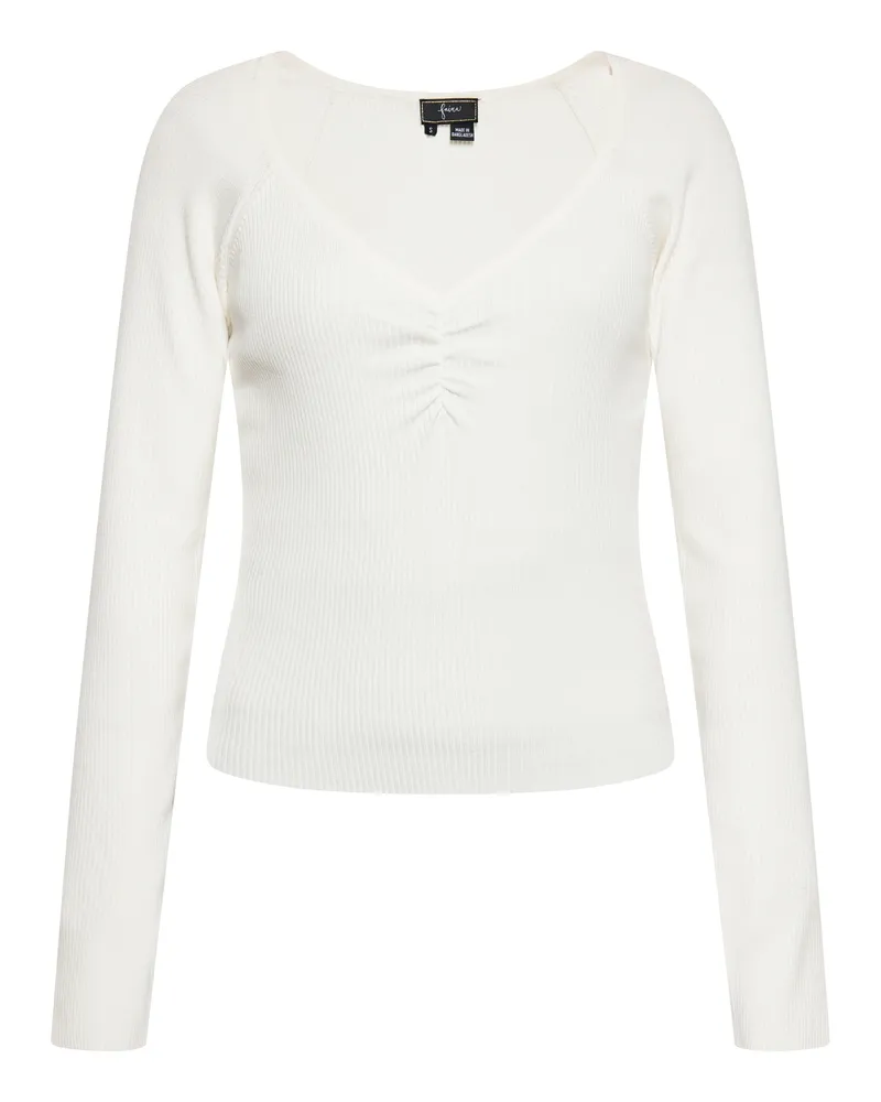 FAINA Bluse für Damen - Wollweiß Wollweiß