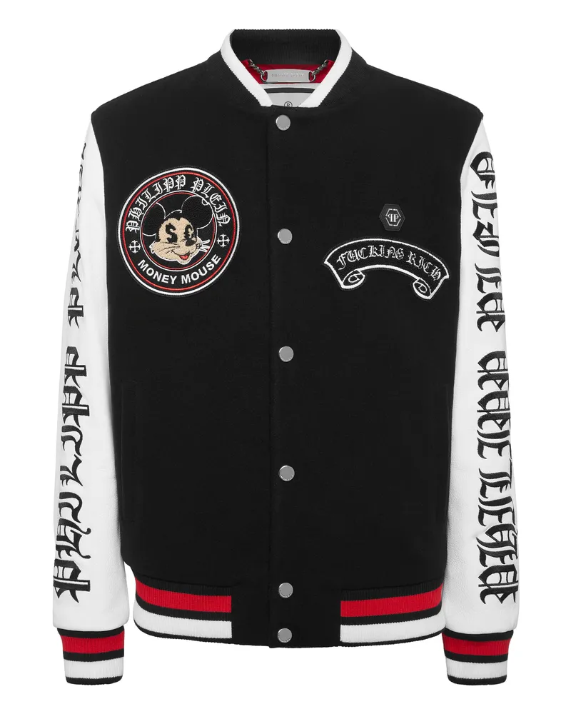 Philipp Plein Bomberjacke Schwarz