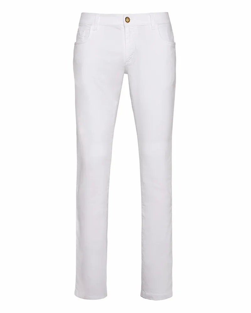 Billionaire Jeans Slim Fit Crest Weiß