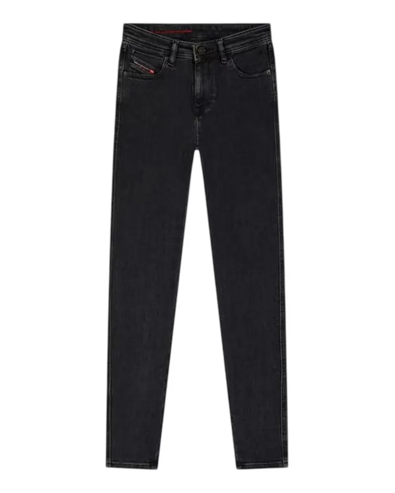 Diesel 1984 Slandy" Jeans für Damen (Schwarz/Jeans-Grau Schwarz