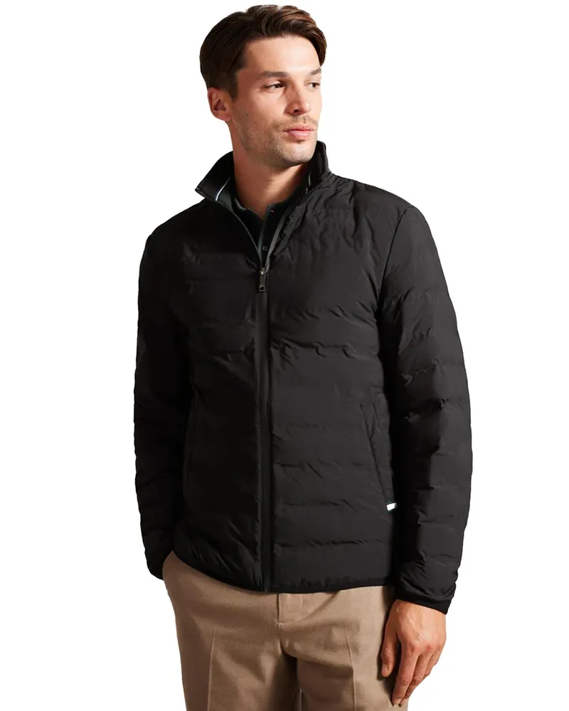 Ted Baker Herren Nylon-Pufferjacke - Tucson Schwarz