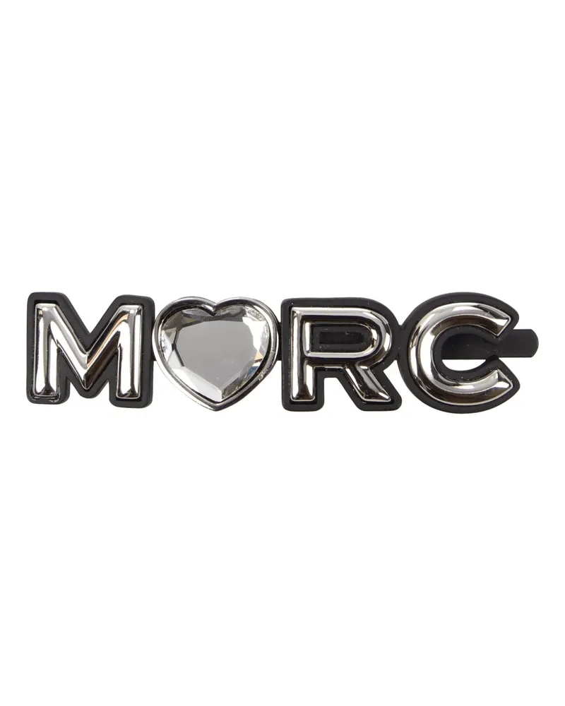 Marc Jacobs Graue Messing Haarklammer Grau