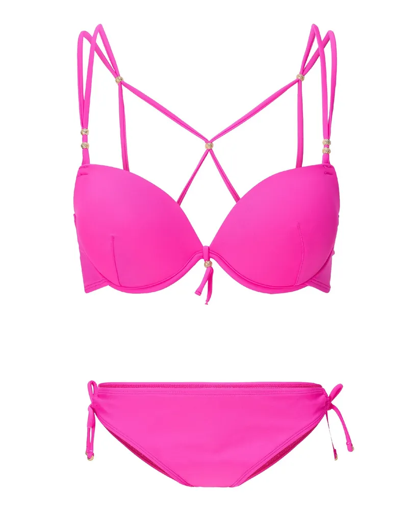 LingaDore Halterneck bikiniset Rosa