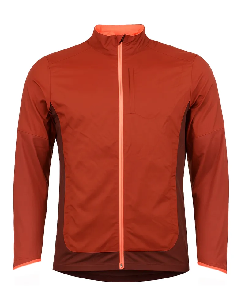 Brooks Fusion Hybrid Herren Dunkelrote Jacke Dunkelrot