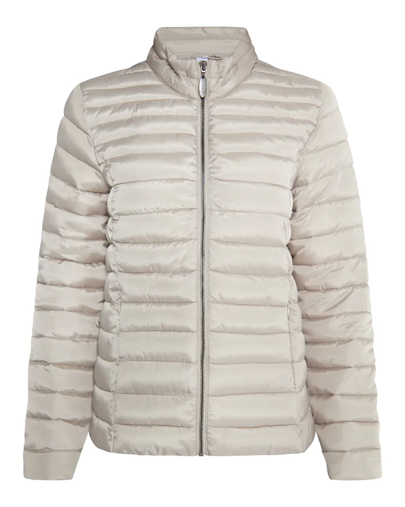 Usha leichte Steppjacke Damen Stein Hellgrau