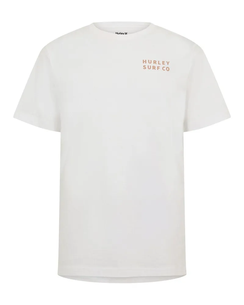 Hurley T-Shirt für Herren (Weiß Weiß