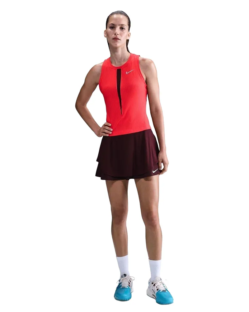 Nike Ärmelloses Oberteil für Damen, Leicht (Purpur Rot