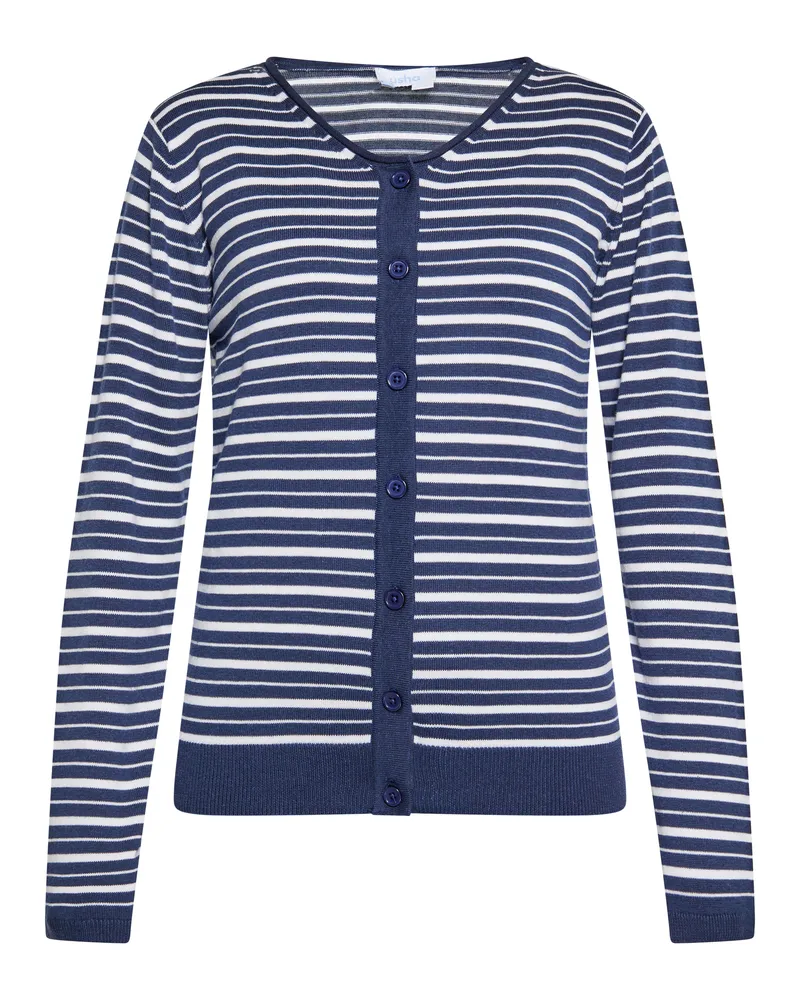 Usha Strickjacke für Damen, mehrfarbig - Marineblau Marineblau