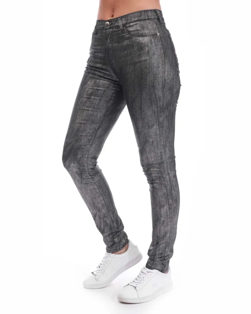 Emporio Armani Damen  J20 Skinny-Fit Jeans in Grau Grau