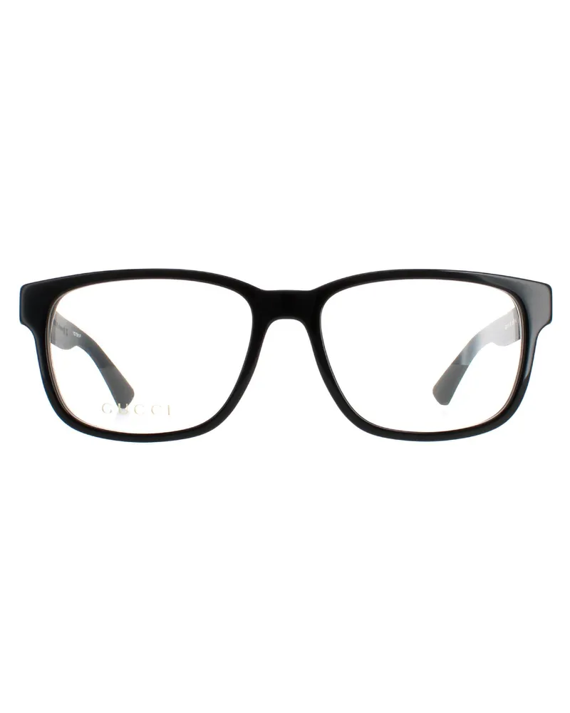 Gucci Rectangle Herren Schwarz GG0011O Schwarz