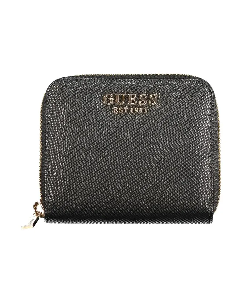 Guess Nero Polyurethan Damenbörse Schwarz