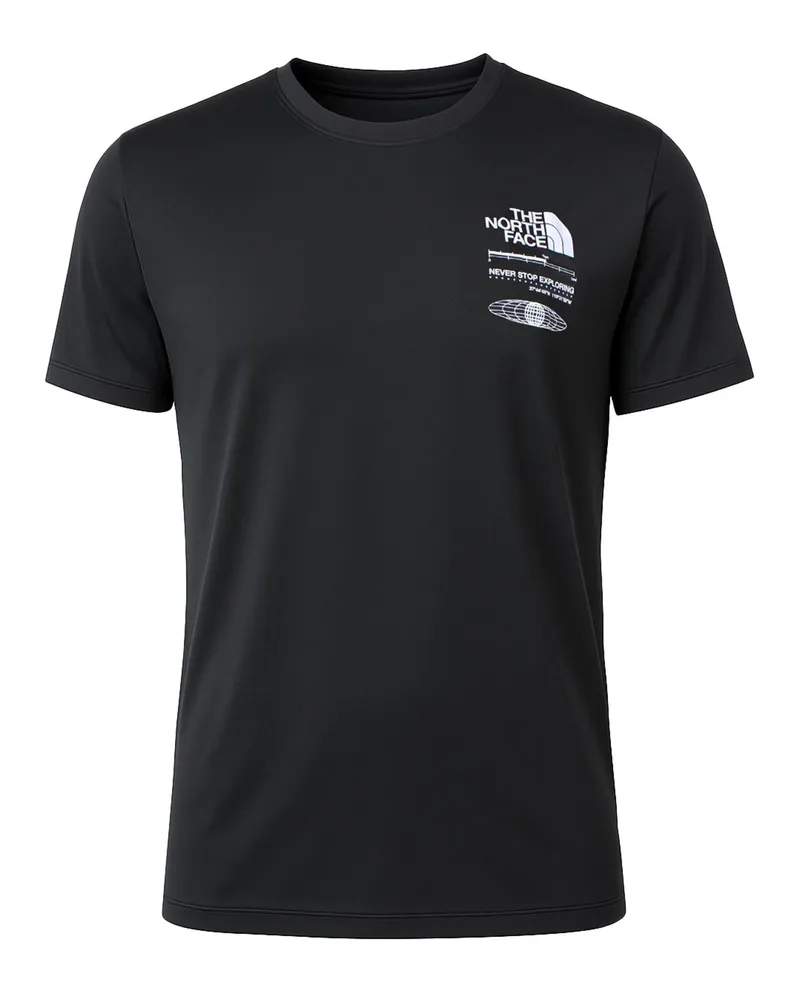 The North Face Reaxion Easy Herren T-Shirt - Schwarz Schwarz