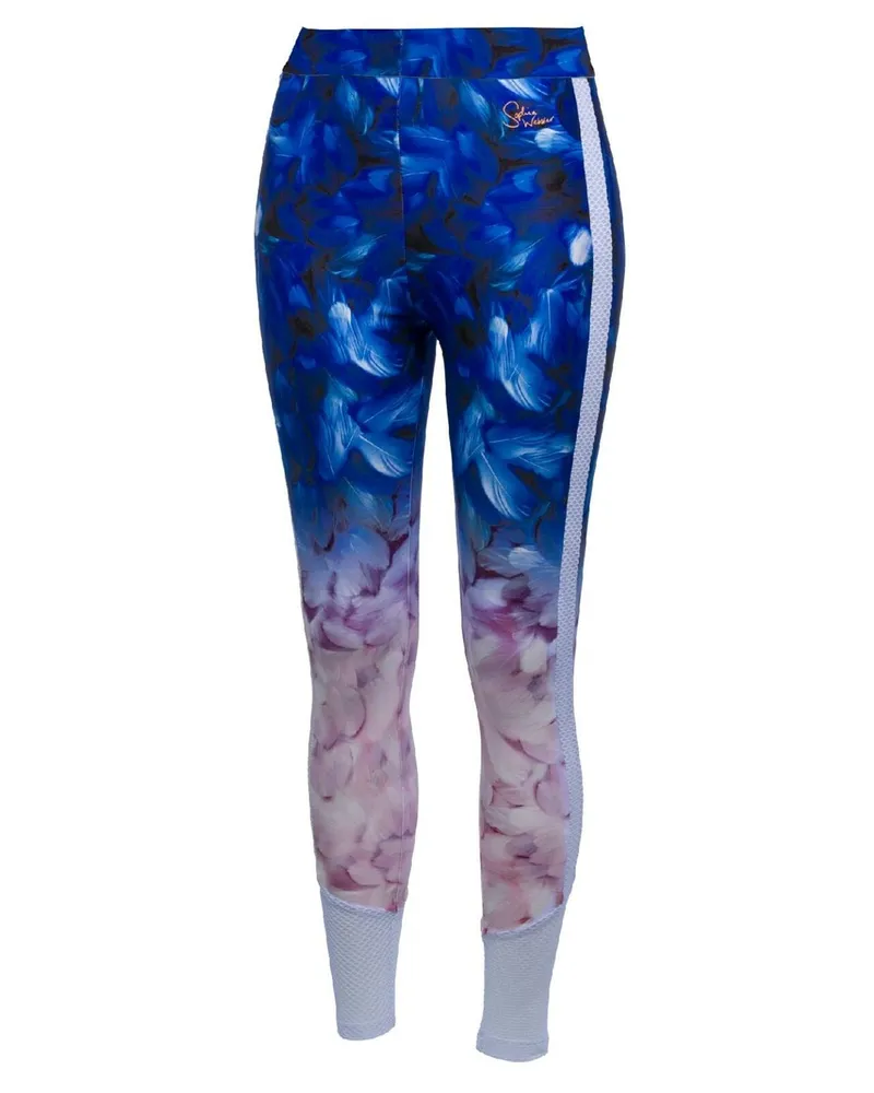 Puma x Sophia Webster enge Federabdruck Leggings 575905 87 Blau