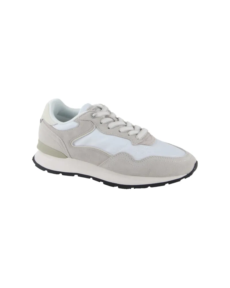 HOFF City Suede Trainer, Grau Weiß