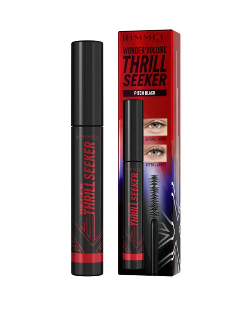 Rimmel London Wonder' Volume Thrill Seeker Mascara #004-pechschwarz 8 ml 