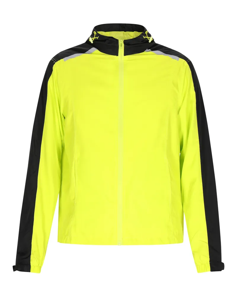 My Mo Jacke Herren Limette Schwarz Limettengrün