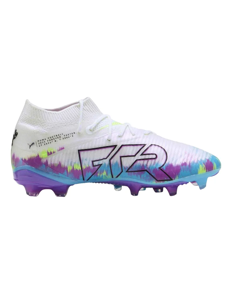 Puma Future 8 Match" Künstlicher Boden Fußballschuhe für Damen, Synthetischer Stoff (Weiß/Grün/Schwarz Weiß