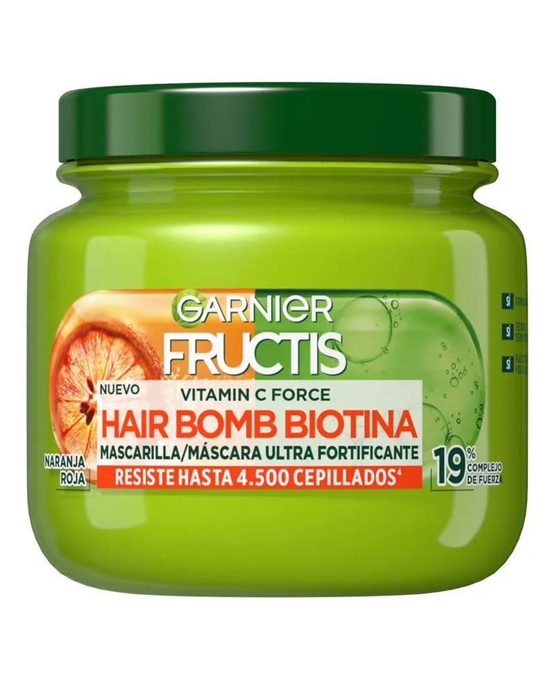 Garnier Fructis Vitamin Force Haarbombe Biotinmaske 320 ml 