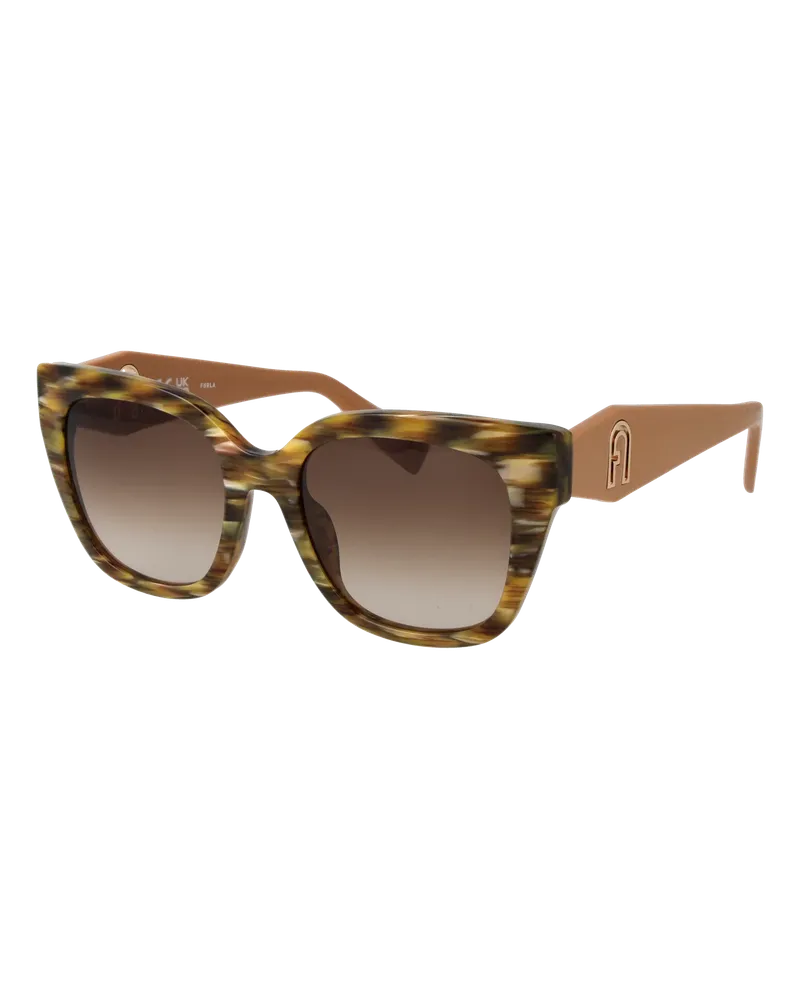 Furla Sonnenbrillen SFU812 6YHY 53 Camouflage