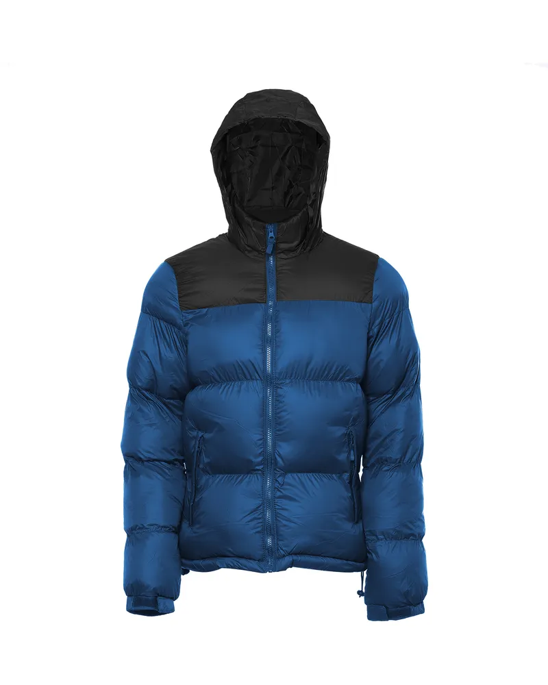 My Mo Wattierte Steppjacke Herren Dunkelblaugrün Schwarz Dunkelblau
