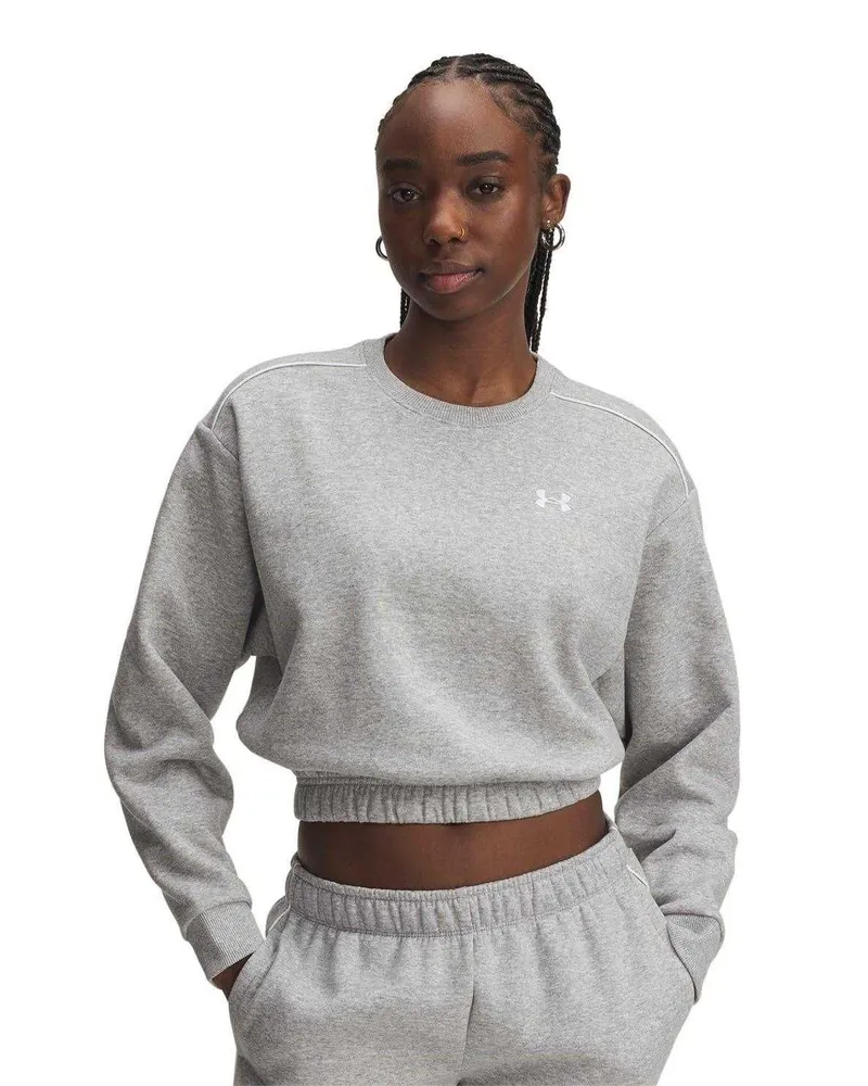 Under Armour Rival" Sweatshirt für Damen, Training (Grauheide Grau
