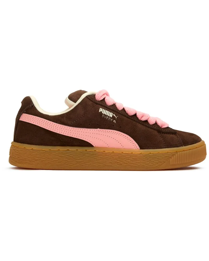 Puma Suede Xl Lace Sneaker Rotbraun