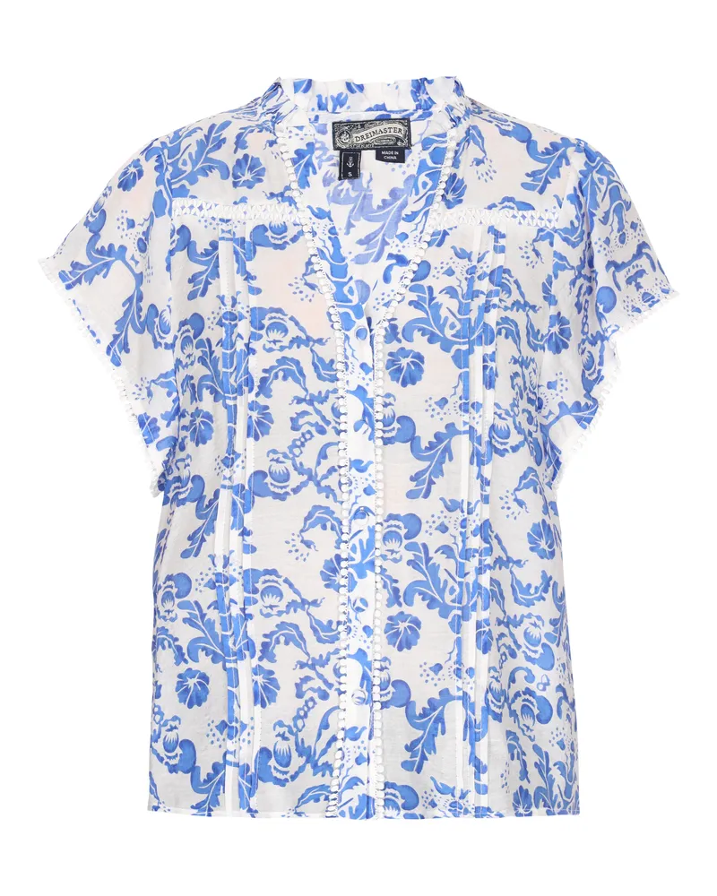 DreiMaster Bluse Frauen Blau Blau