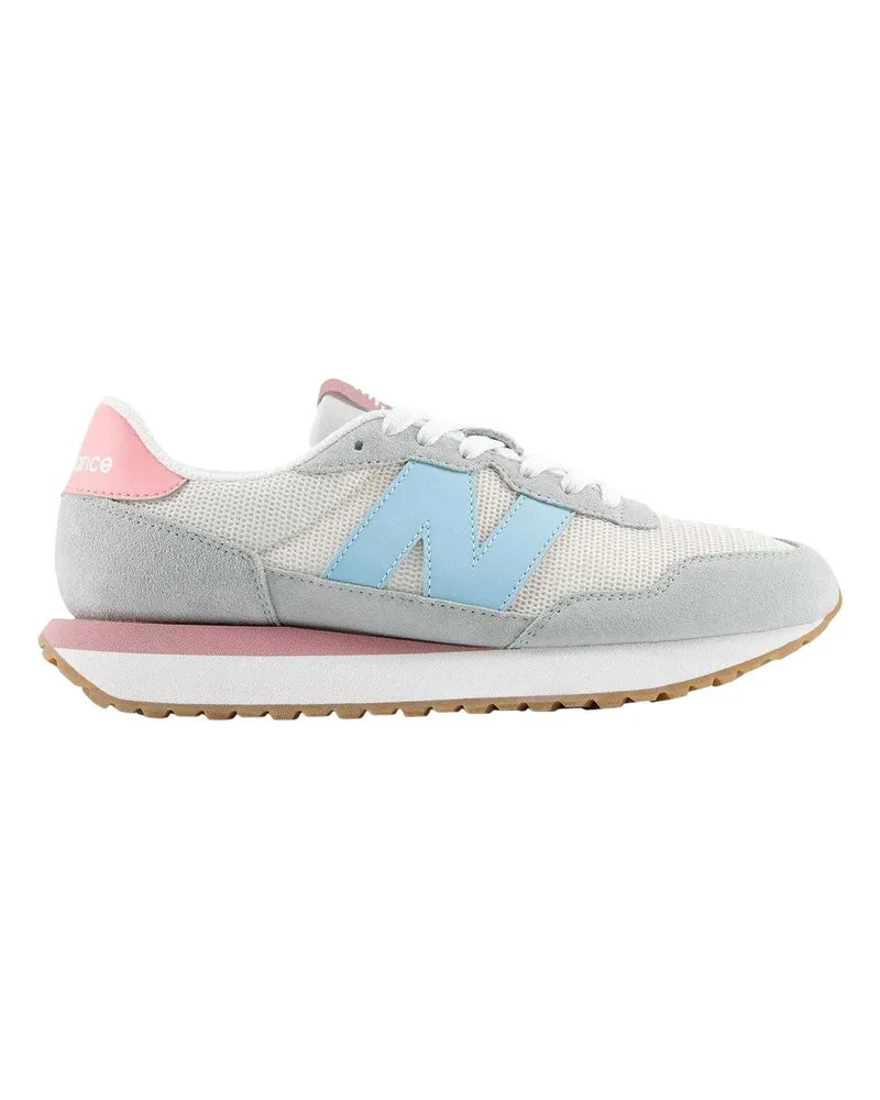 New Balance 237" Klassisch Sneaker für Damen, Wildleder (Weiß/Blau/Pink Weiß