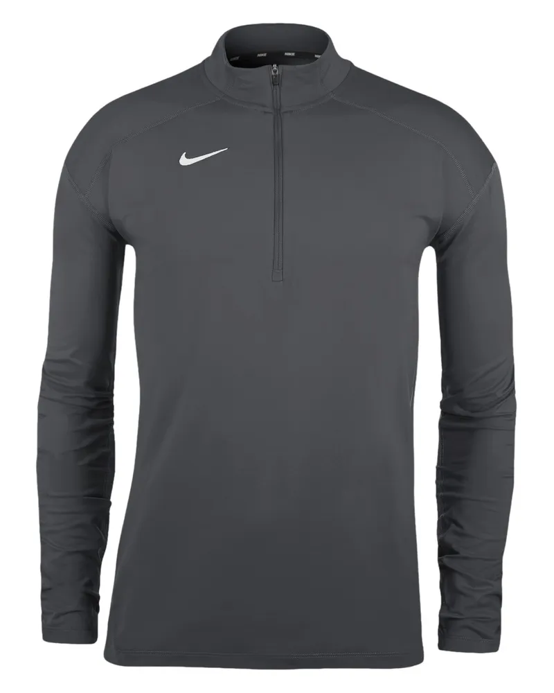 Nike Dry Element" Oberteil für Herren, Weiter Stehkragen, Laufen (Anthrazit Grau