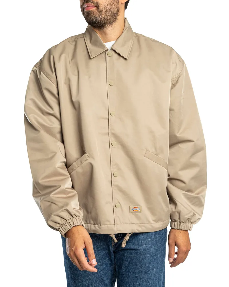 Dickies Parks Coach Jacke, Beige Beige
