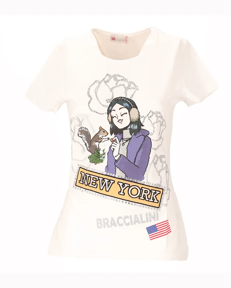 Braccialini T-Shirt Frauen Weiß