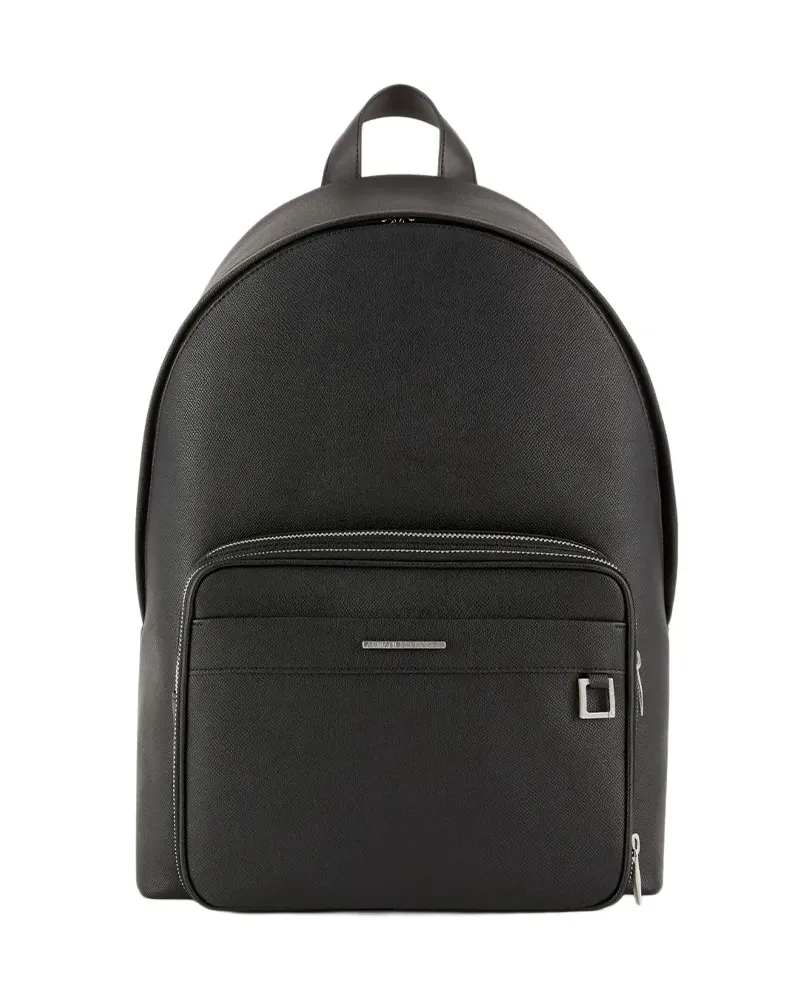 Armani Exchange Herren-Rucksack mit charakteristischer Silhouette Schwarz