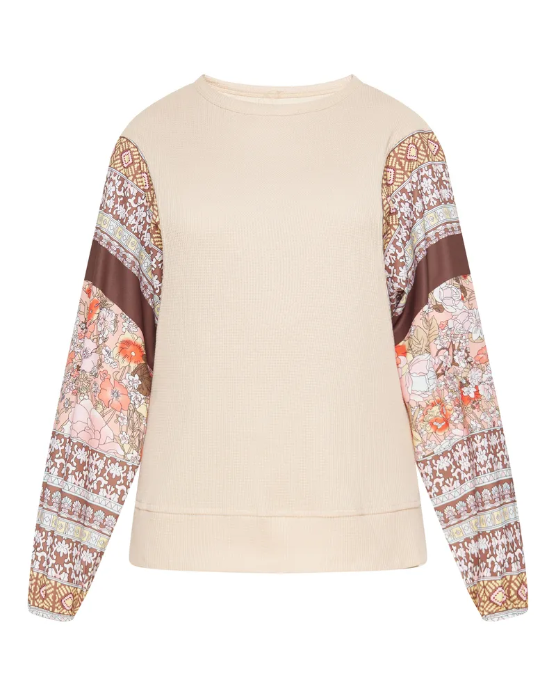 Usha Bluse Frauen beige braun Braun