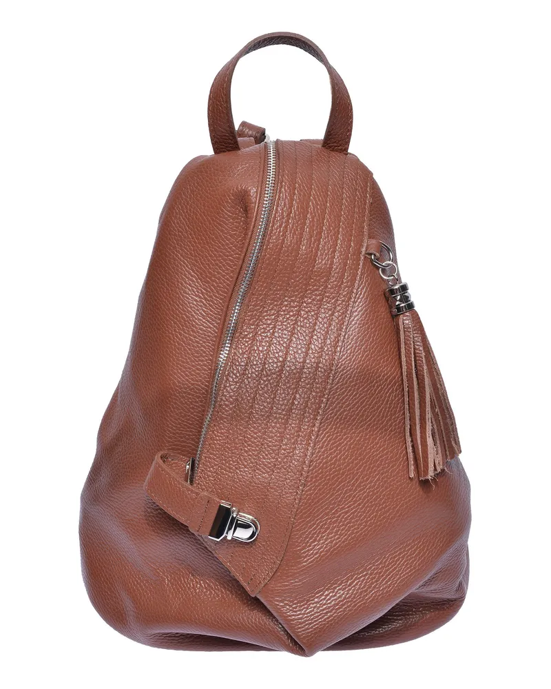 Isabella Rhea BROWN Rindsledertasche Dunkelbraun