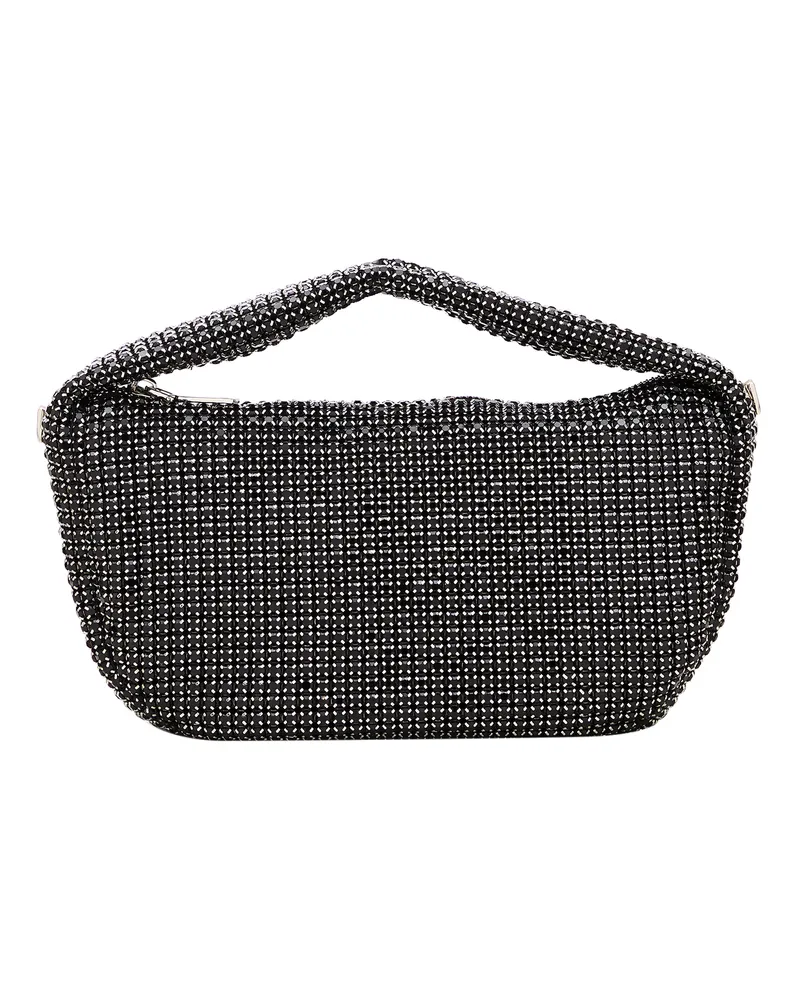 FAINA Handtasche Damen schwarz Schwarz