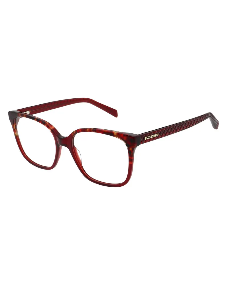 Karen Millen Brillenfassung KM1073 206 55 Rot