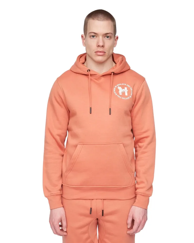 Henleys Metafone" Kapuzenpullover für Herren (Ziegelrot Rot