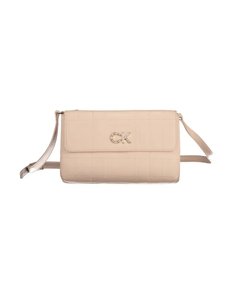 Calvin Klein Rosa Polyurethan Damenhandtasche Rosa
